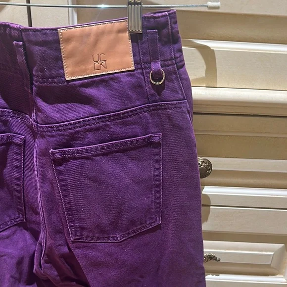 Gently Worn Purple Ulla Johnson Jwans 28 - Picture 5 of 5
